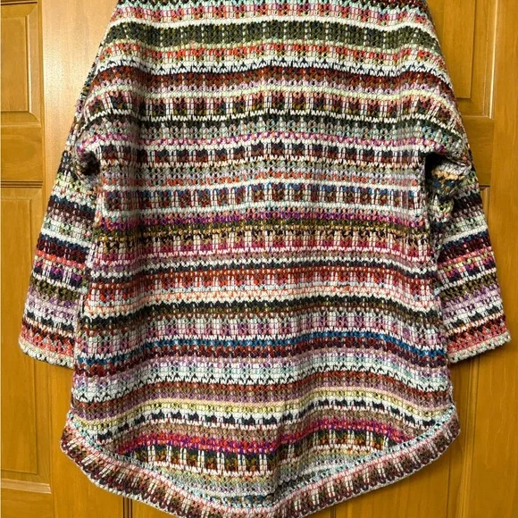 Multicolor Women's Knit Cardigan - Picture 7 of 7